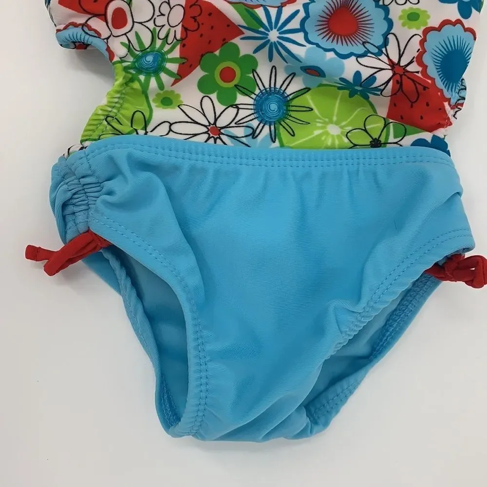 Okie-Dokie Watermelon Swimsuit‎ Sz 12M
